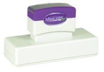 Order a MaxLight XL2-750 pre-inked rubber stamp.