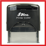 Shiny Self-Inking Custom Rubber Stamps