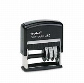 Order a Trodat 4813 Local Style Dater with Die to the left of the date.