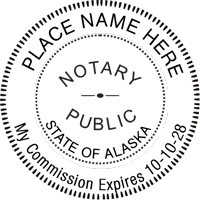 Alaska Notary Seal