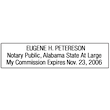 AL-NOT-1 - Alabama Notary Stamp