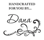 Custom "Handcrafted For You By..." Stamp
