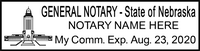Nebraska Notary Stamp