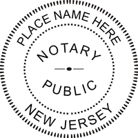 New Jersey Notary Seal