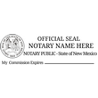 NM-NOT-1 - New Mexico Notary Stamp