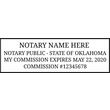 OK-NOT-1 - Oklahoma Notary Stamp