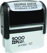 Order the 2000 plus Printer 10 Self-Inking Rubber Stamp
