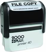 Order the 2000 plus Printer 40 Self-Inking Rubber Stamp