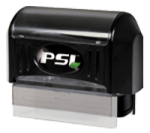 Order a PSI 2264 Self-Inking Rubber Stamp. It is a Premium Pre-inked stamp that is good for about 20,000 impressions before needing more ink.
