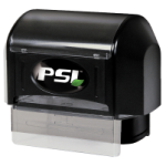 Order a PSI 3255 Self-Inking Rubber Stamp. It is a Premium Pre-inked stamp that is good for about 20,000 impressions before needing more ink.