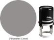 Shiny R552 2 inch diameter round self inking rubber stamp