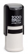 2000 plus R 24 round self inking rubber stamp