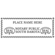 SD-NOT-1 - South Dakota Notary Stamp