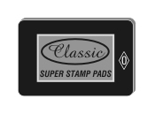 Order a #2 Felt Lined Rubber Stamp Pad with Black Ink.