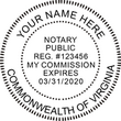 Virginia Notary Seal