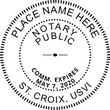 U.S Virgin Islands Notary Seal