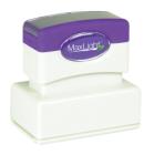 Order a MaxLight XL2-125 pre-inked rubber stamp.