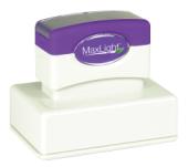Order a MaxLight XL2-165 pre-inked rubber stamp.