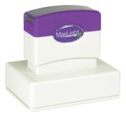 Order a MaxLight XL2-225 pre-inked rubber stamp.