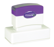 Order a MaxLight XL2-245 pre-inked rubber stamp.