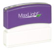 Order a MaxLight XL2-55 pre-inked rubber stamp.