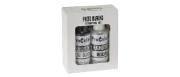 Superior industrial strength photo marking ink kit from the rubber stamp shop for marking of photos and other non-porous surfaces includes ink and conditioner and ink pad.