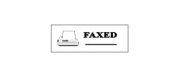 Order a MaxLight Preinked FAXED Stamp