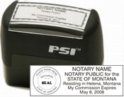 Montana Notary Seal Stamp