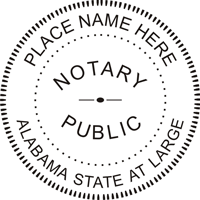 Alabama Notary Seal