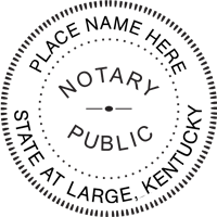 Kentucky Notary Seal