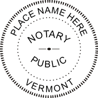 Vermont Notary Seal