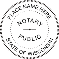 Wisconsin Notary Seal