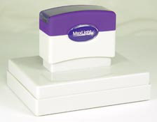 Order a MaxLight XL2-700 pre-inked rubber stamp.